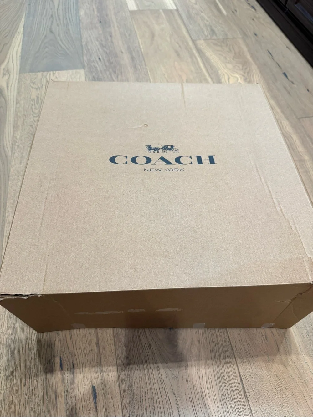 Coach Caramel Plush Bunny Slippers